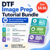 DTF Image Prep Bundle: Canva, ChatGPT & Photoshop