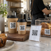 Custom QR Code Sticker Labels